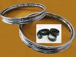 Fit Yamaha MX1100 1974-1975 Front& Rear Steel Wheel Rim Set+tape Rubber #bi#. Fixed Price $94.05.