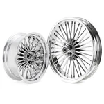 Fat Spoke Abs Wheels 21X3.5 16X5.5 For Harley Touring Electra Road Glide 09-2024. Fixed Price $695.34.