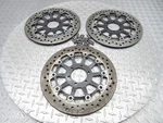 2015 10-16 Victory Cross Country Tour Front Left Right Rear Brake Rotor Disc. Fixed Price $163.27.