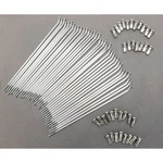 Moose Chrome Plated Spoke Set 0211-0069. Fixed Price $49.95.