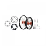 Tusk Impact Complete Front/rear Wheel Package 1.60 X 21 2.15 18 Black. Fixed Price $780.64.