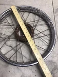 84 Suzuki Shuttle Rear Back Wheel Rim Straight. Fixed Price $114.75.