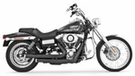 Black Dual Pipes By Freedom Performance Exhaust HD00420 Harley Fxd Dyna 2006-17. Fixed Price $549.97.