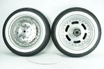2008 Harley Dyna Fat Bob Oem Front Rear Wheel Rim Tire 180/65B16 130/90B16 16". Fixed Price $990.00.