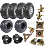 7" Wheels 16X8-7 Tire Rim 3 Or 4 Lug Front Rear Hub Atv Quad Buggy Kart Golf. Fixed Price $175.98.