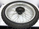 80 Yamaha 400 YZ250 Oem Front Wheel Rim Hub Tire Spokes. Fixed Price $79.96.