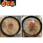 Kke 21/19 Wheels Rims Fit Ktm Exc Sx 250 300 450 2003-2026 Cnc Hubs Orange. Fixed Price $499.00.