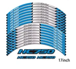 Honda Nc 750X Wheel Rim Sticker Decals Set 17" Front & Rear Blue Grey. Fixed Price $29.47.