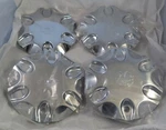 Vogue Wheels Chrome Custom Center Caps Set 4 # HELO-5 New On Shelf!. Fixed Price $149.00.
