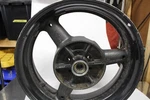 Rear Wheel 17" X 5.5" 2001 Suzuki Bandit 64111-17E11-35W. Fixed Price $125.00.