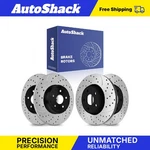 Front Rear Drilled Slotted Brake Rotors For Jeep, Grand Cherokee 2011-2020. Fixed Price $154.98.