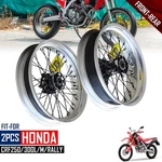 Front Rear Wheels Set Titanium Hub For Honda CRF250 CRF300L Rally. Fixed Price $1299.02.