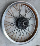1977 Yamaha XS650 Front Wheel Rim 1.85 19" Takasago Shouldered Aluminum. Fixed Price $59.99.