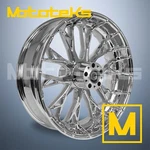 18" 18X5.5 Raider Mag Wheel Chrome For Harley Touring Models Front Rim. Fixed Price $737.99.