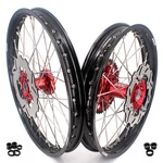 Kke 21/18 Cnc Wheels Rims Fit Honda CRF250R CRF450R 2013-2014 Disc Red Hubs. Fixed Price $649.00.
