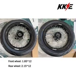 Kke 1.85*12&2.15*12 Supermoto Wheels Tire Set Fit Rawrr Mantis 2025-2026 Black. Fixed Price $599.00.