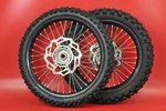 2010 - 2020 Kawasaki KX450F KX250F Front Rear Wheel Tire Rim Hub Assembly Set. Fixed Price $349.99.