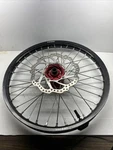 Tusk Impact Complete Wheel - Front 21 X 1.60 Black Rim/silver Spoke/red Hub. Fixed Price $189.99.
