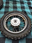 2003 Ktm Mini Adventure Front Wheel. Fixed Price $20.00.