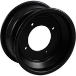 Ams Tires Wheel Black 10X5 4/144 3+2 0232-0121. Fixed Price $128.05.