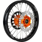 Warp Complete Rear Wheel Orange/black, 2.15X18 89-41852R-M. Fixed Price $440.00.