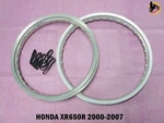 Honda XR650R 2000-2007 Front+ Rear Aluminium Silver Wheel Rim Set *NAN4370*. Fixed Price $173.75.