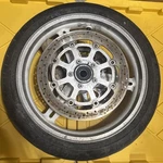2002 Suzuki Front Wheel Rim Tire Rotors Oem 17X3.5 01-03. Fixed Price $175.99.