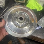 Bmw Airhead R50/5 R60/5 R75/5 Chrome Spoked Rear Wheel Hub Cap Cover. Fixed Price $25.00.