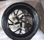 2008 Bmw F800S, Rear Wheel (tire Is Ng) 36 31 692 822 (OPS7050). Fixed Price $108.61.