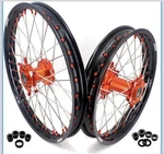 Kke 1.4 * 17'' & 1.6 14'' Kid's Motorcycle Wheels Hub Set Compatible. Fixed Price $285.00.