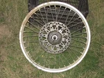 Suzuki Rm 125/250 Front Rim /axle. Fixed Price $75.00.