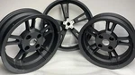 Harley Wheels Glide Freewheeler Flrt Matte Black 2014 -25 Rims Outright. Fixed Price $1399.00.