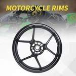 Gloss Black 17" 3.5" Front Wheel For Kawasaki ZX6R 2005-2024 ZX10R 2006-2010. Fixed Price $101.00.
