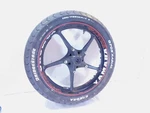 Yamaha Road Star Warrior XV1700 Black Front Wheel Rim & Tire -slightly Bent. Fixed Price $199.95.