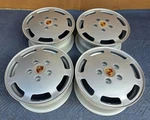 16 New Restored Oem Factory Porsche Gullydeckel Slot Wheels Rims 92836102105. Fixed Price $1596.00.
