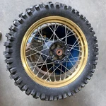 Suzuki Rear Wheel Rim Nos Kenda Track Master 130/90-17 Tire 1985. Fixed Price $124.99.
