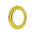 Dwt Beadlock Ring 10" Yellow Powder Coated 910-51. Fixed Price $67.15.