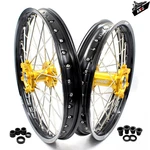 Kke 21" 19" Alloy Spoke Wheels Rims Fit Suzuki 1996-2007 RM125 / 1996-2008 RM250. Fixed Price $529.00.