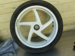 Rear Wheel & Tire Marchesini S4R Monster Rs 05 Ducati #P16. Fixed Price $345.00.