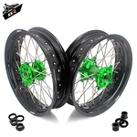 Kke 17-INCH Super Moto Wheels Fit Kawasaki KX250F KX450F 2006-2018/ KX125. Fixed Price $659.00.