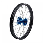 Tusk Impact Complete Wheel - Front 17 X 1.40 Black Rim/silver Spoke/blue Hub. Fixed Price $245.03.