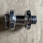 Harley Front Wheel Hub Softail Dyna Wide Glide Springer Night Train 70-99 Timken. Fixed Price $99.99.