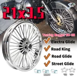 21X3.5 Dual Disc 36 Fat King Spoke Front Wheel Rim For Harley Touring 2000-2007. Fixed Price $384.08.