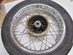 Yamaha XS360 Rear Wheel Fits 1976 - 1977. Fixed Price $8.60.