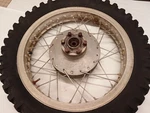 Suzuki RM250 RM125 Rear Wheel Fits 1981-1983. Fixed Price $162.30.