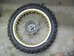 Suzuki Rm 125 Oem Rear Rim And Dunlop Tire #27B47M. Fixed Price $259.99.