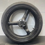 03-08 Suzuki Front Tire Rim Wheel 120/60 ZR17 Oem. Fixed Price $161.00.
