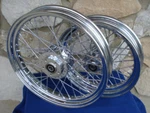 40 Spoke 19" & 16" Wheel Set For Harley Dyna Sportster Fxr Narrow Glide 84-99. Fixed Price $1339.00.