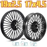 19X2.5 17X4.5 Fat Spoke Wheels Rims For Harley Sportster Iron 883 1200 2010-2020. Fixed Price $644.99.