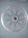 Yamaha XS650 Aluminum High Shoulder Front Wheel Rim 19X1.85 Takasago Revised. Fixed Price $175.00.